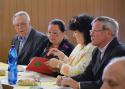 z ľava Mgr. Dušan Bohuš, prof. Ing. Anna Šatanová, z ľava Mgr. Dušan Bohuš, prof. Ing. Anna Šatanová,