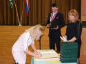 podpísanie sľubu poslankyne OcZ, fotila J.Paceková podpísanie sľubu poslankyne OcZ, fotila J.Paceková